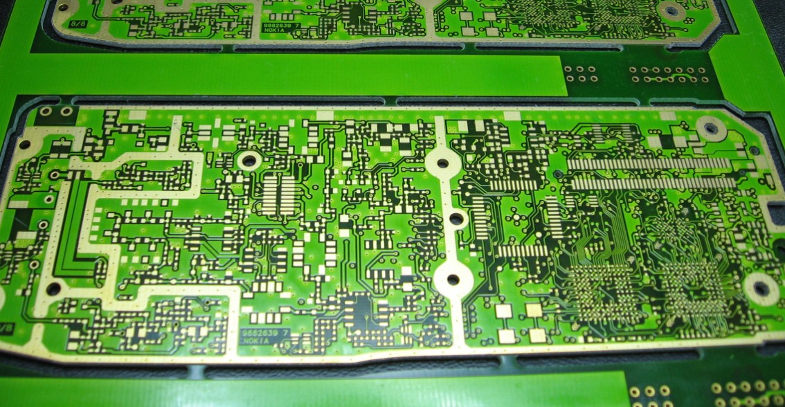 Finished PCB panel